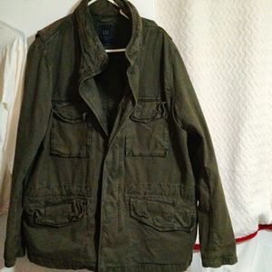 Men's Gap Green Jacket with Hood